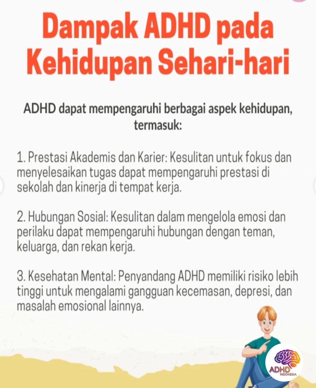 ADHD dan Hubungan Sosial Anak di Lingkungan Sekolah di Kabupaten Lingga