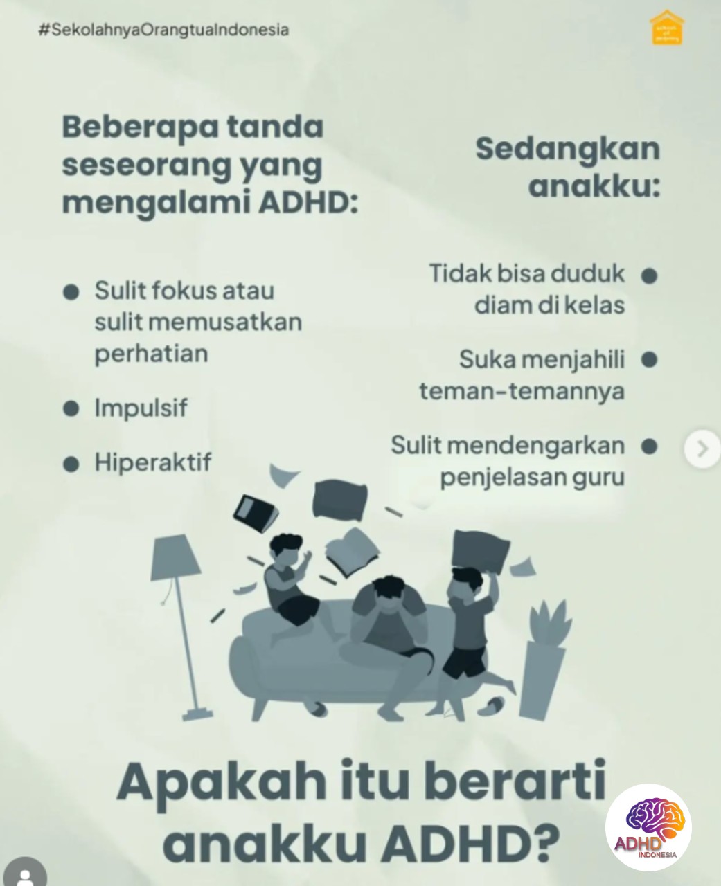 Ciri dan Gejala ADHD pada Anak Usia Dini di Kabupaten Lingga