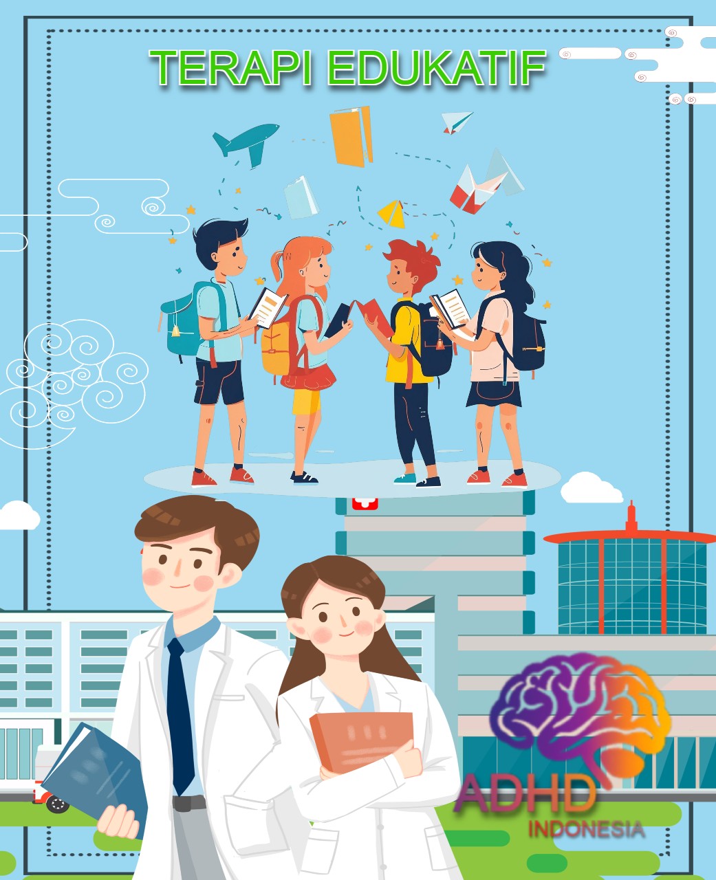 Mitra ADHD Indonesia Kabupaten Lingga untuk Terapi Edukatif Berbasis Pembelajaran untuk Anak ADHD